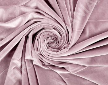 Tkanina zasłonowa welurowa 150cm pudrowy róż